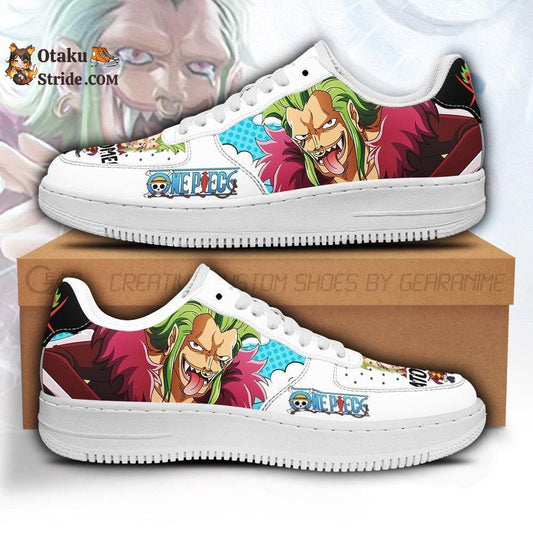 Custom Anime One Piece Shoes – Bartolomeo Air Sneakers for True Fans