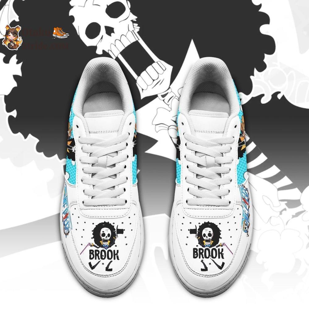 Custom Anime One Piece Shoes – Brook Air Sneakers for True Fans