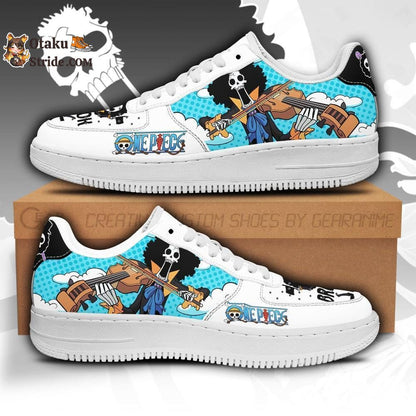 Custom Anime One Piece Shoes – Brook Air Sneakers for True Fans