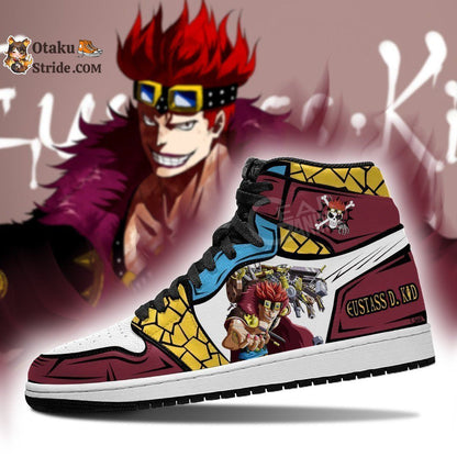 Custom Anime One Piece Shoes – Eustass D. Kid Sneakers for Fans