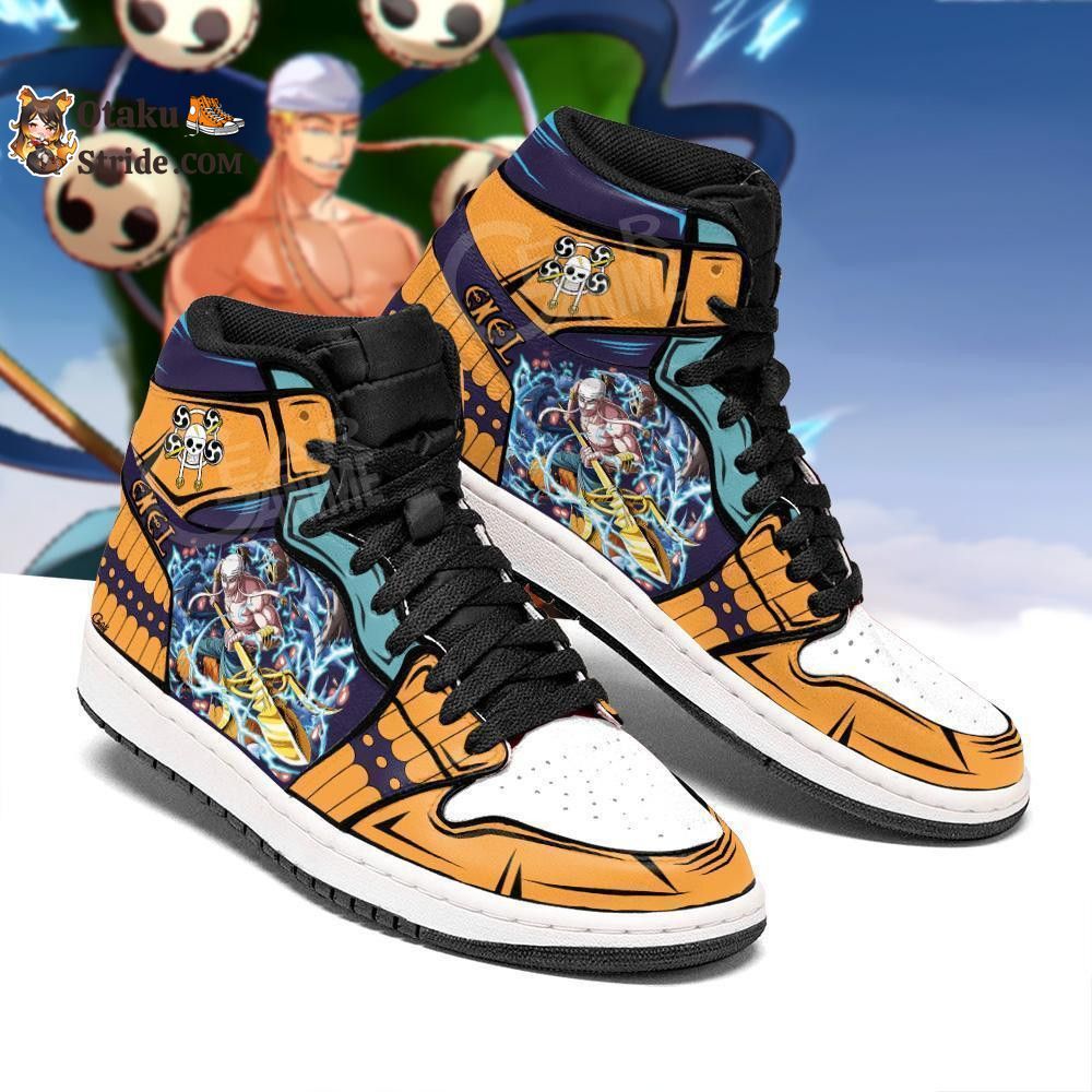 Custom Anime One Piece Shoes – God Skypiea Enel Sneakers for Fans