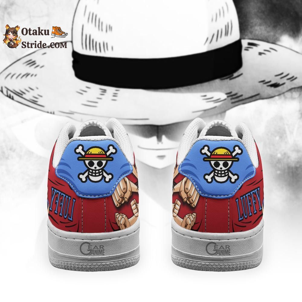 Custom Anime One Piece Shoes – Gomu Gomu Luffy Air Sneakers for Fans
