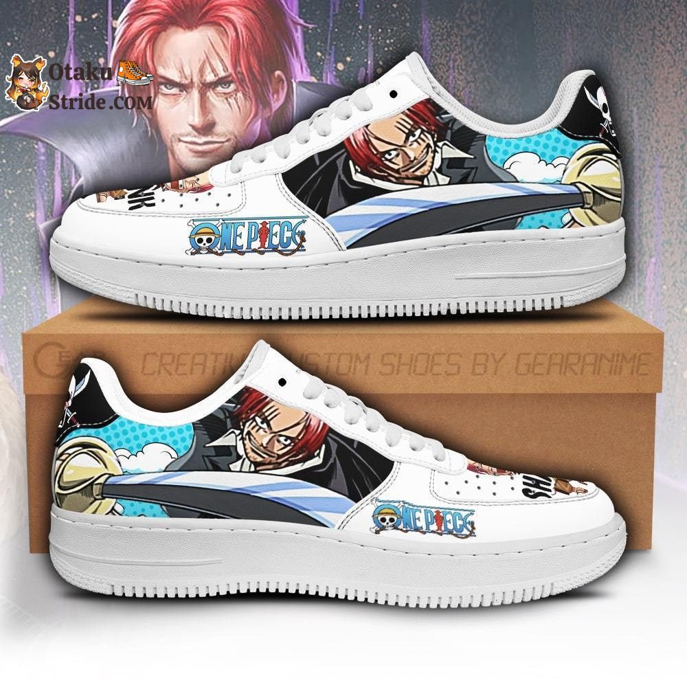 Custom Anime One Piece Shoes – Shanks Air Sneakers for True Fans