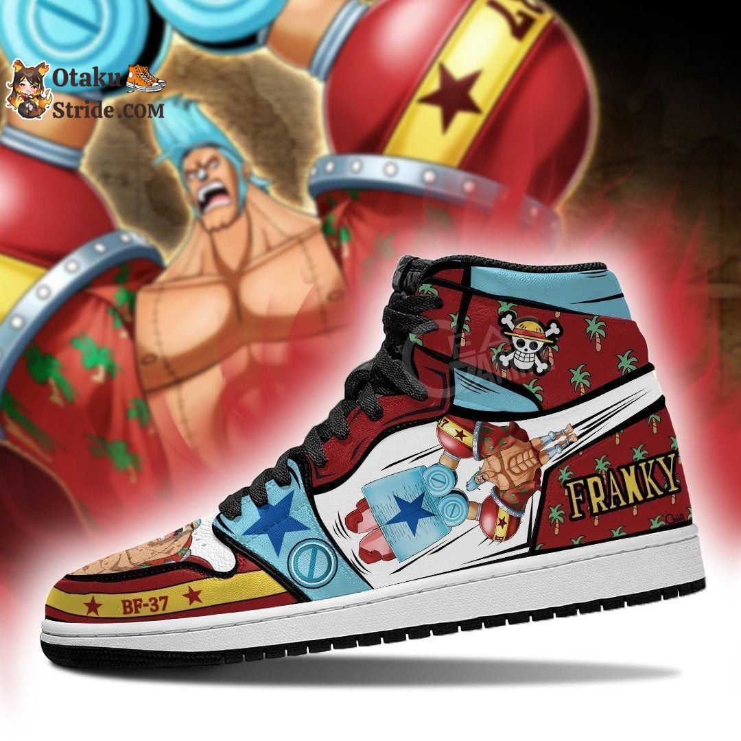 Custom Anime One Piece Shoes – Super Franky Sneakers for True Fans