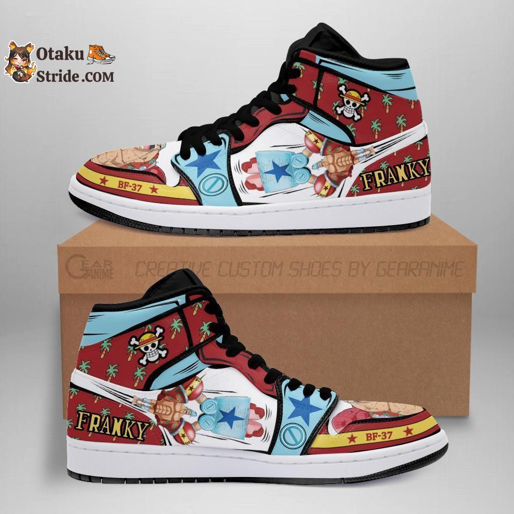 Custom Anime One Piece Shoes – Super Franky Sneakers for True Fans