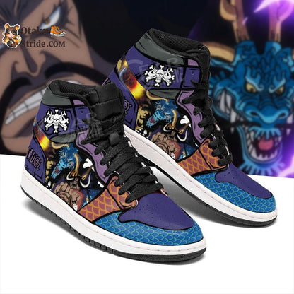 Custom Anime One Piece Shoes – Yonko Dragon Kaido Sneakers for Fans