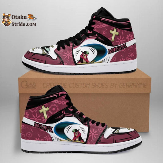 Custom Anime One Piece Sneakers Featuring Dracule Mihawk – Perfect Gift Idea