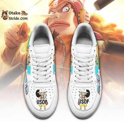 Custom Anime One Piece Usopp Air Sneakers – Unique Printed Footwear