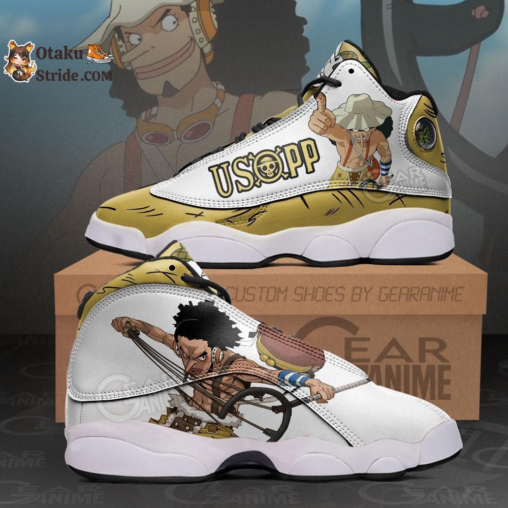 Custom Anime One Piece Usopp Sneakers – Unique Printed Footwear