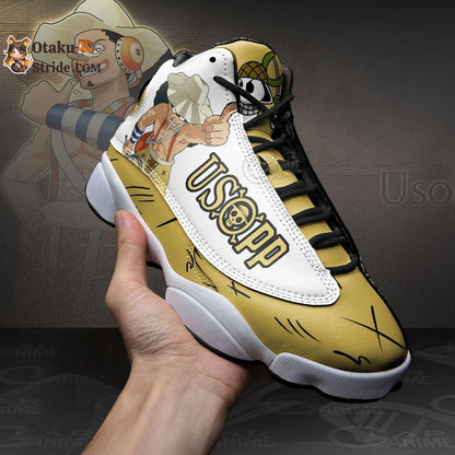 Custom Anime One Piece Usopp Sneakers – Unique Printed Footwear