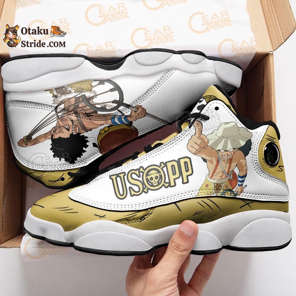 Custom Anime One Piece Usopp Sneakers – Unique Printed Footwear