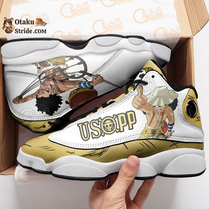 Custom Anime One Piece Usopp Sneakers – Unique Printed Footwear