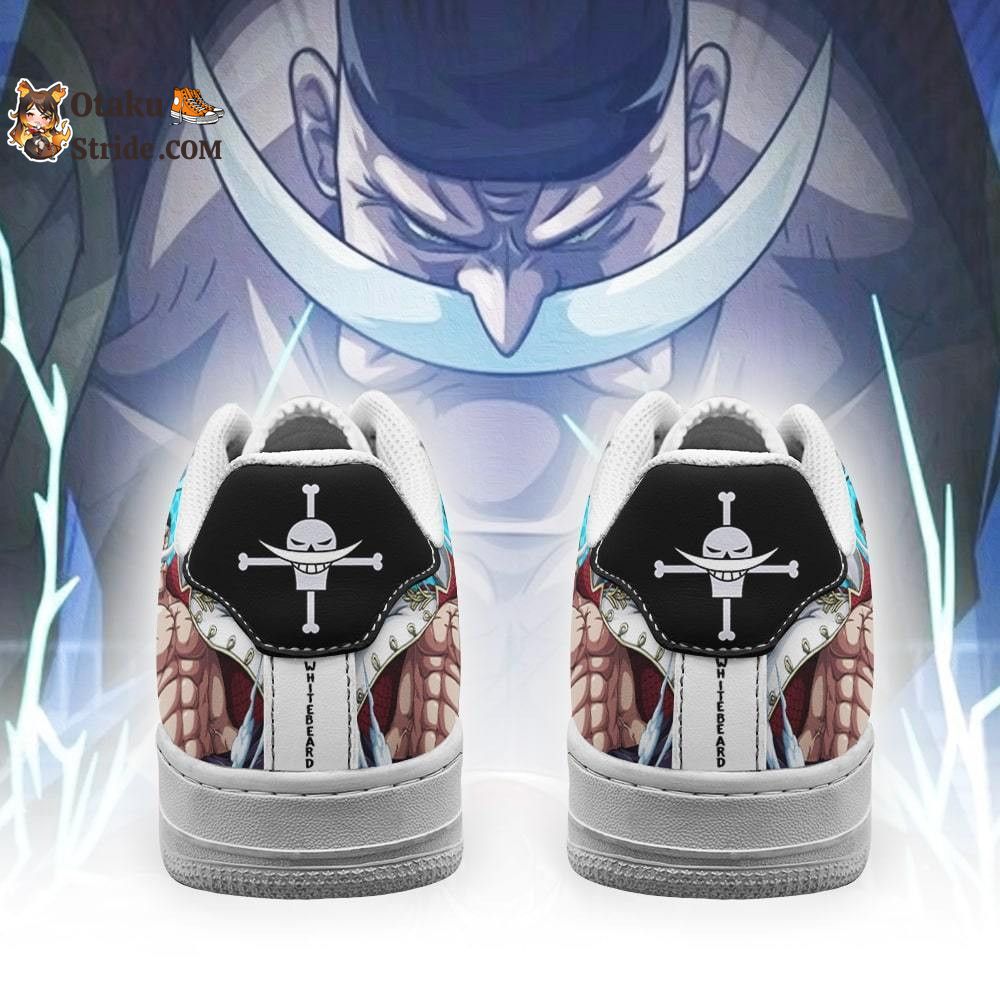 Custom Anime One Piece Whitebeard Air Sneakers – Unique Printed Footwear