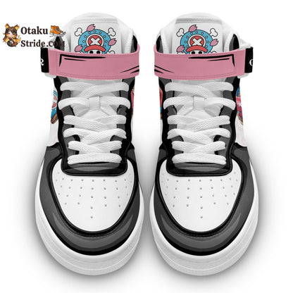 Custom Anime Shoes – Tony Tony Chopper Sneakers Air Mid One Piece Design