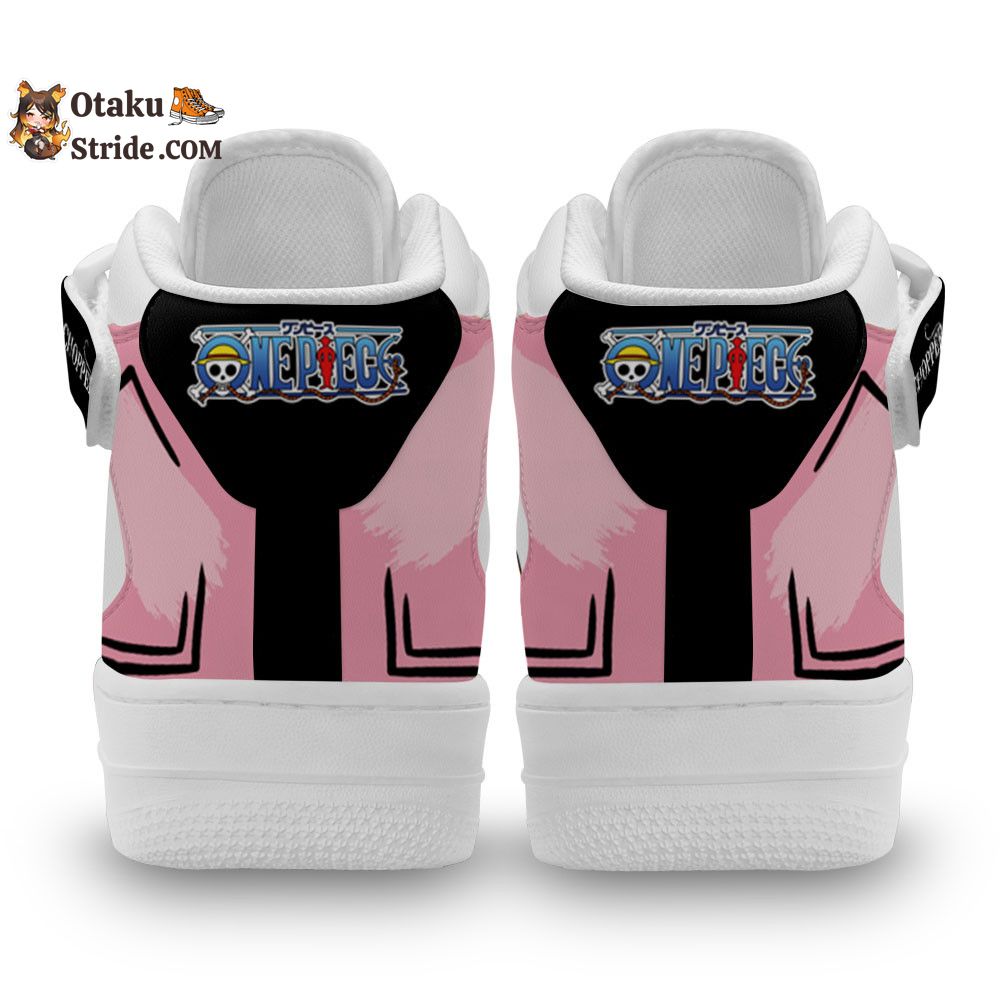 Custom Anime Shoes – Tony Tony Chopper Sneakers Air Mid One Piece Design