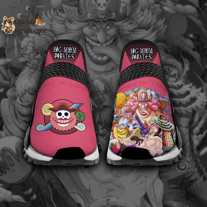 Custom Anime Shoes Featuring Big Mom Pirates from One Piece – TT12 Design