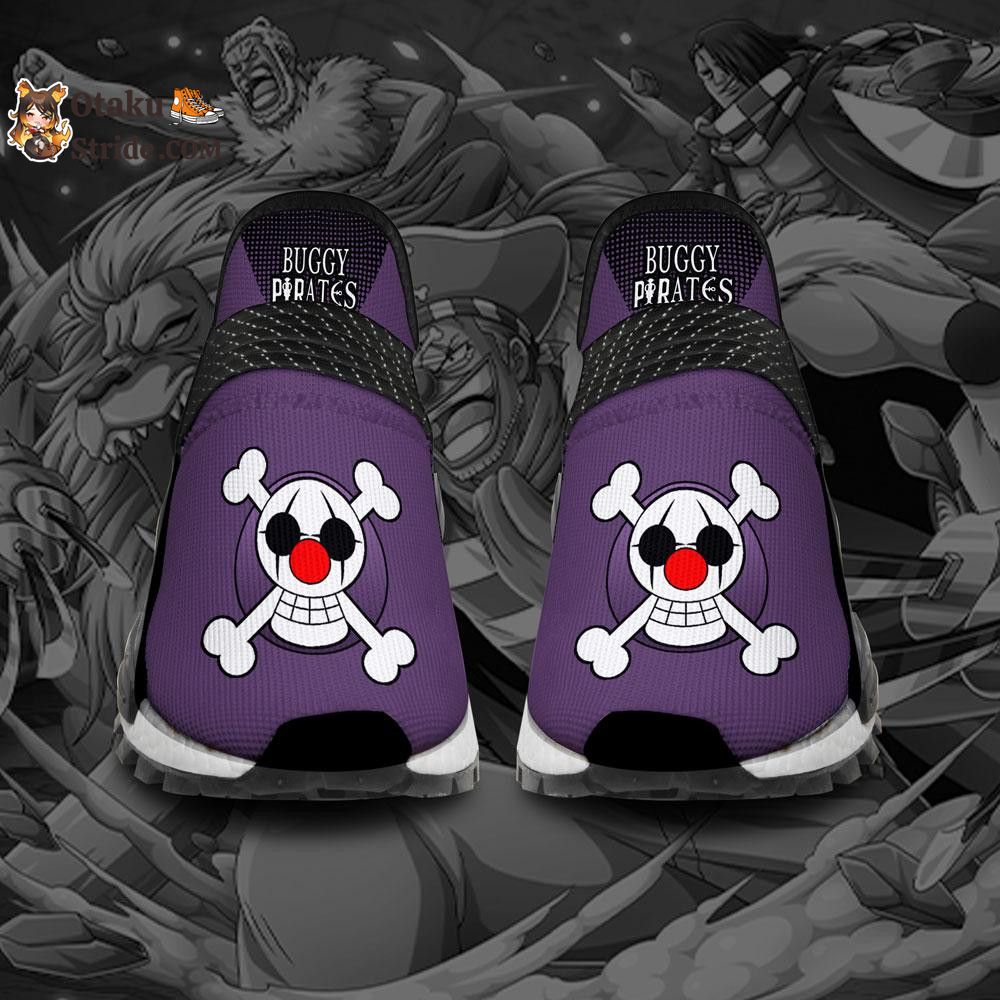 Custom Anime Shoes featuring Buggy Pirates ND from OP Series