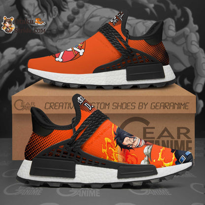 Custom Anime Shoes featuring Portgas D Ace from One Piece – Fire Fist Design