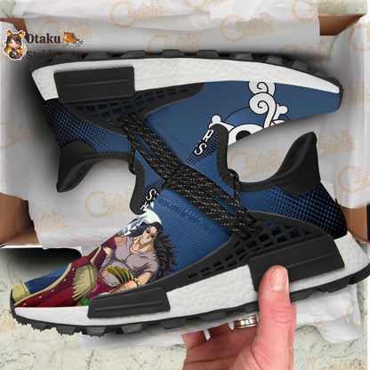 Custom Anime Shoes Featuring Roger Pirates from One Piece – TT12 Design