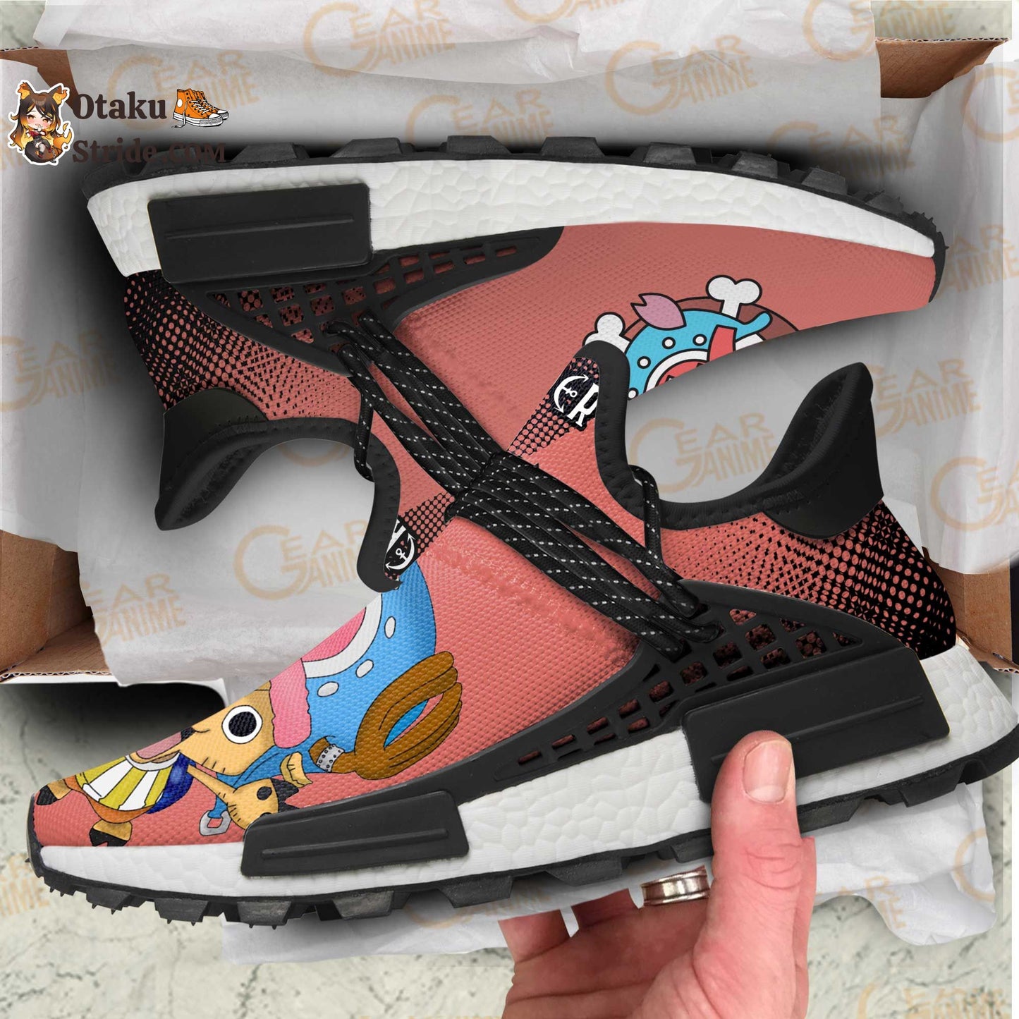 Custom Anime Shoes Featuring Tony Tony Chopper from One Piece – TT11 Design