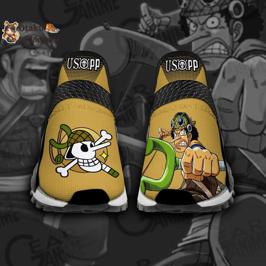 Custom Anime Shoes Featuring Usopp from One Piece