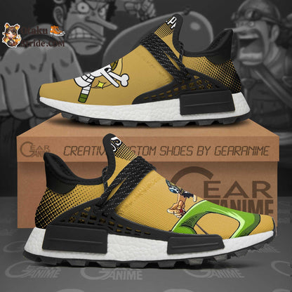 Custom Anime Shoes Featuring Usopp from One Piece