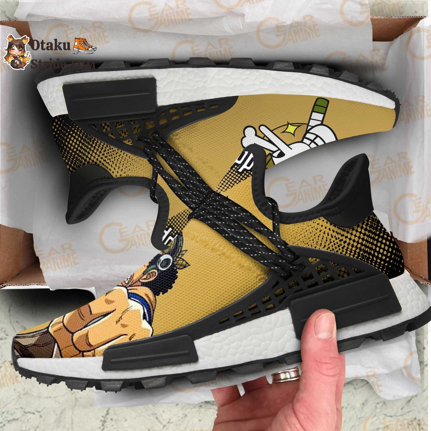 Custom Anime Shoes Featuring Usopp from One Piece