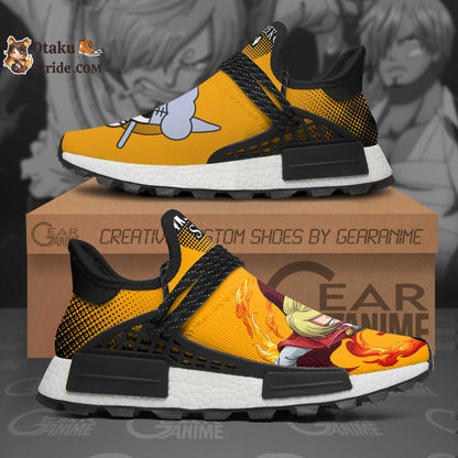 Custom Anime Shoes Featuring Vinsmoke Sanji from One Piece