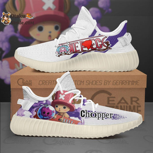 Custom Anime Sneakers Featuring Tony Tony Chopper from One Piece – TT10 Design