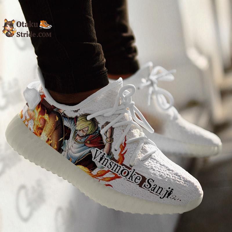 Custom Anime Sneakers Featuring Vinsmoke Sanji from One Piece – Unique Footwear for Fans