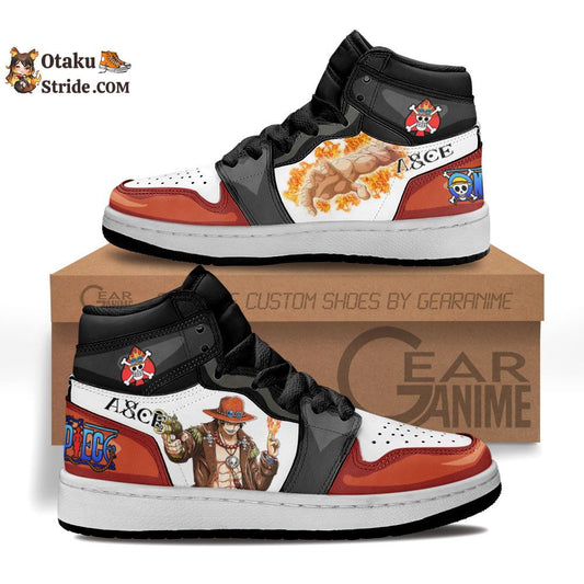 Custom Anime Sneakers – One Piece Design