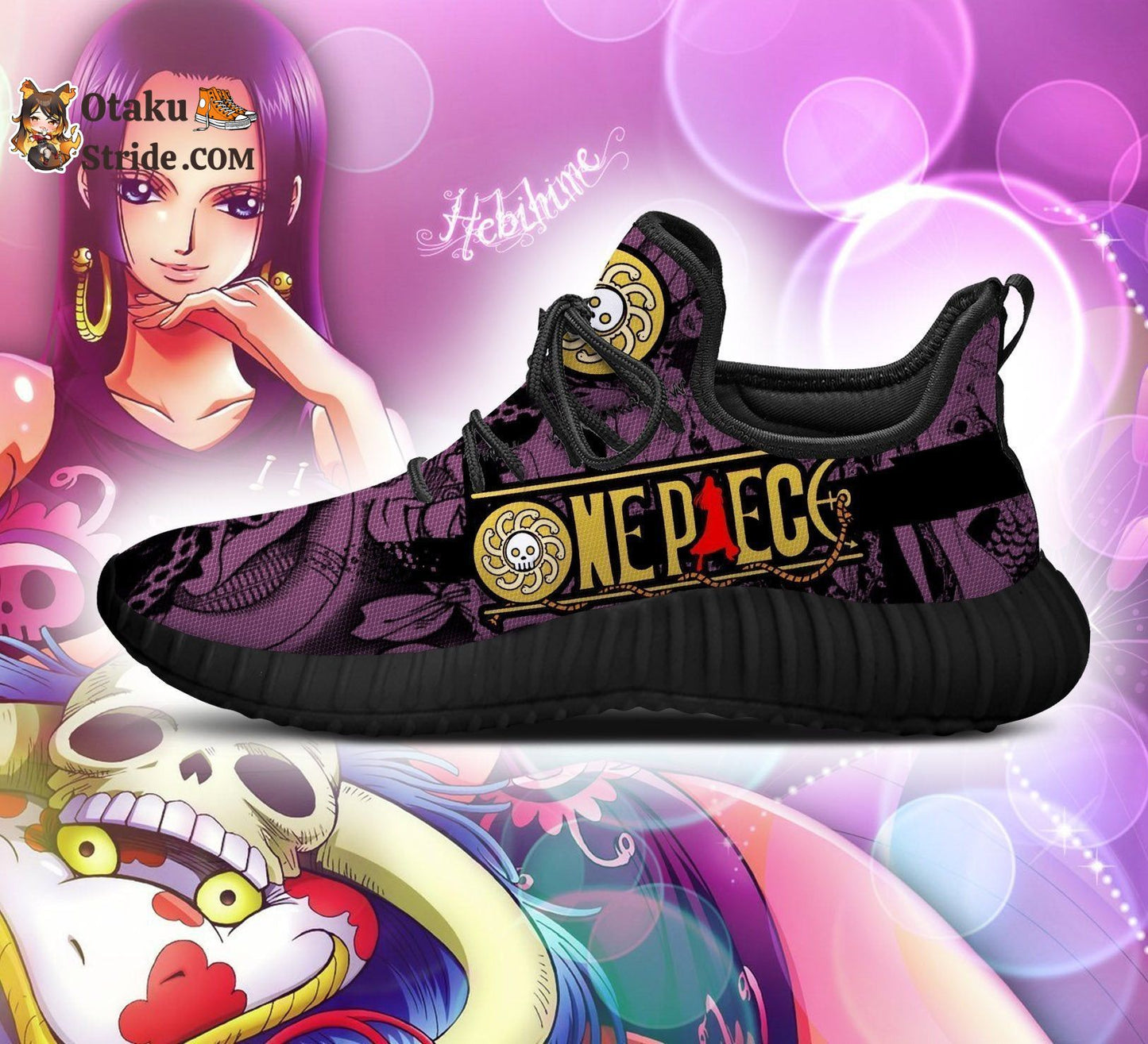 Custom Boa Hancock Anime Shoes – One Piece Fan Gift Idea – Reze Shoes TT04