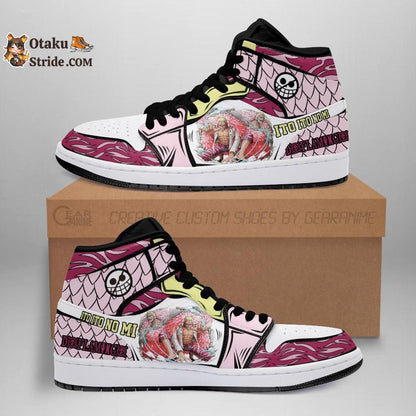 Custom Donquixote Doflamingo Anime Sneakers – One Piece Shoes