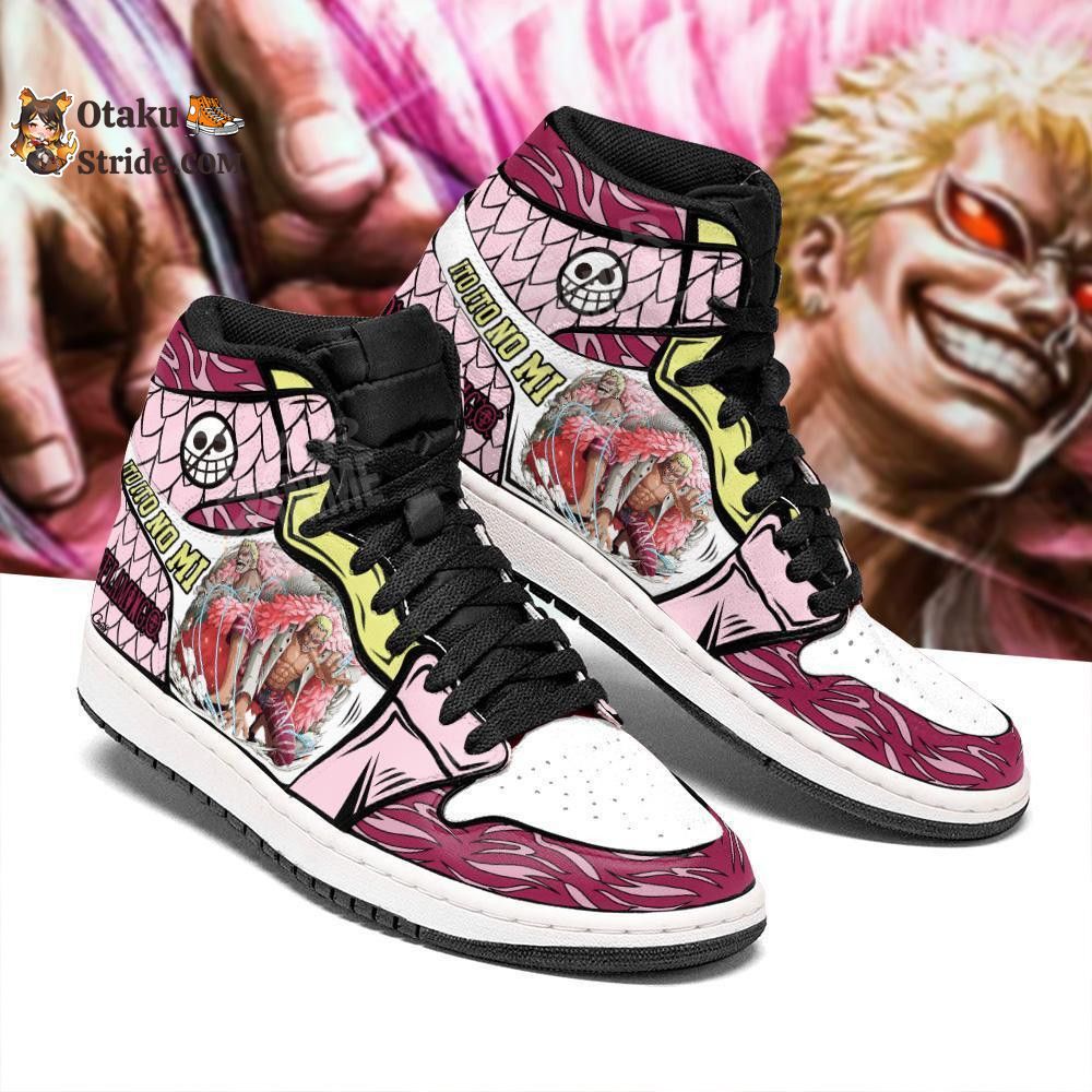 Custom Donquixote Doflamingo Anime Sneakers – One Piece Shoes