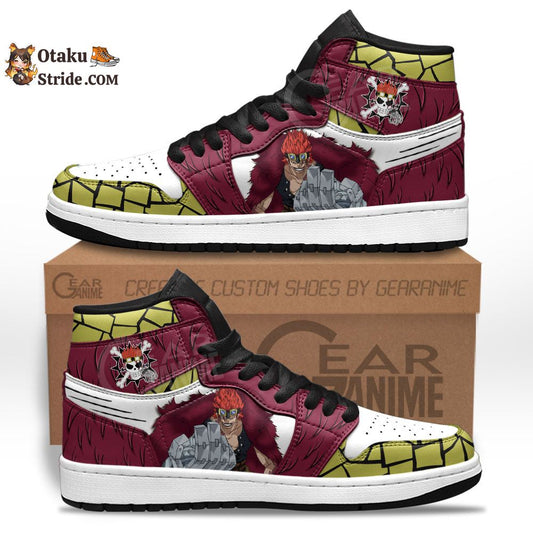 Custom Eustass Kid Sneakers – One Piece Anime Shoes for Fans and Gifts