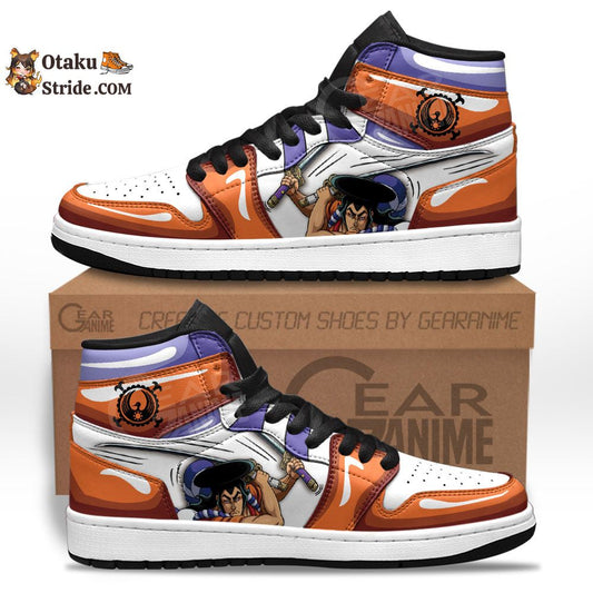 Custom Kozuki Oden Anime Sneakers – One Piece Shoes for Fans & Gifts