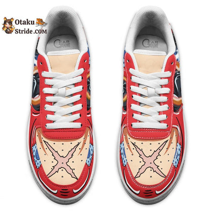 Custom Luffy Armament Haki Air Sneakers – One Piece Anime Shoes