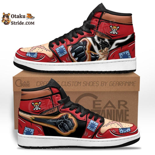 Custom Luffy Armament Haki Sneakers – OP Anime Shoes