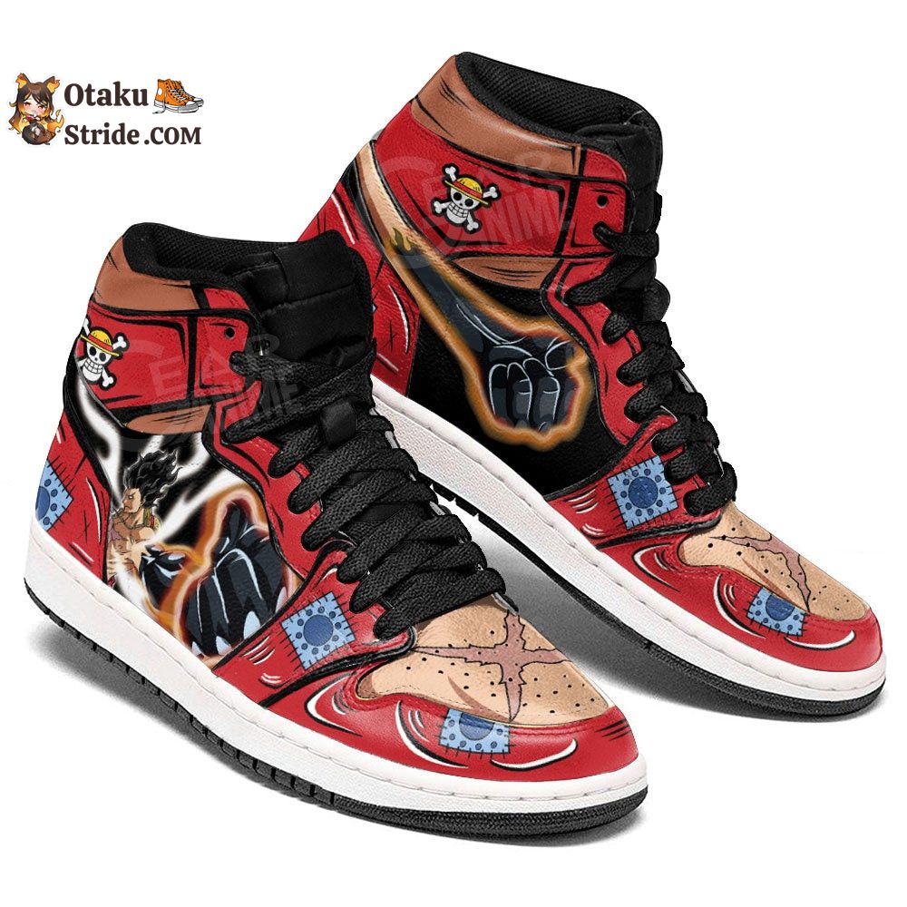 Custom Luffy Armament Haki Sneakers – OP Anime Shoes