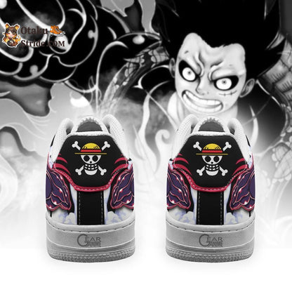 Custom Luffy Gear 4 Air Sneakers – Anime One Piece Shoes for Fans