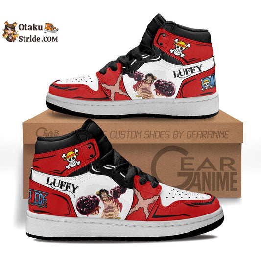Custom Luffy Gear 4 Anime Sneakers – One Piece Shoes