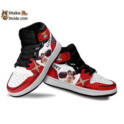 Custom Luffy Gear 4 Anime Sneakers – One Piece Shoes