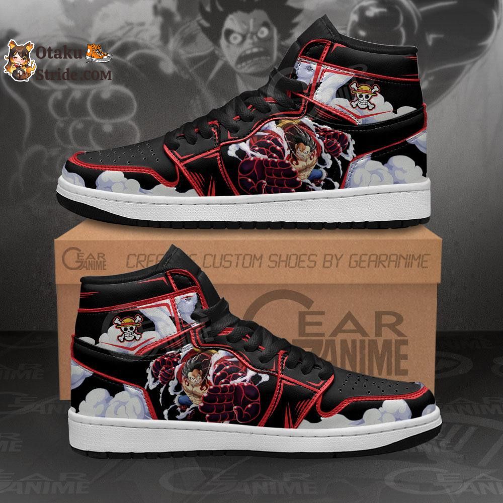 Custom Luffy Gear 4 Snakeman Anime Sneakers – One Piece Shoes