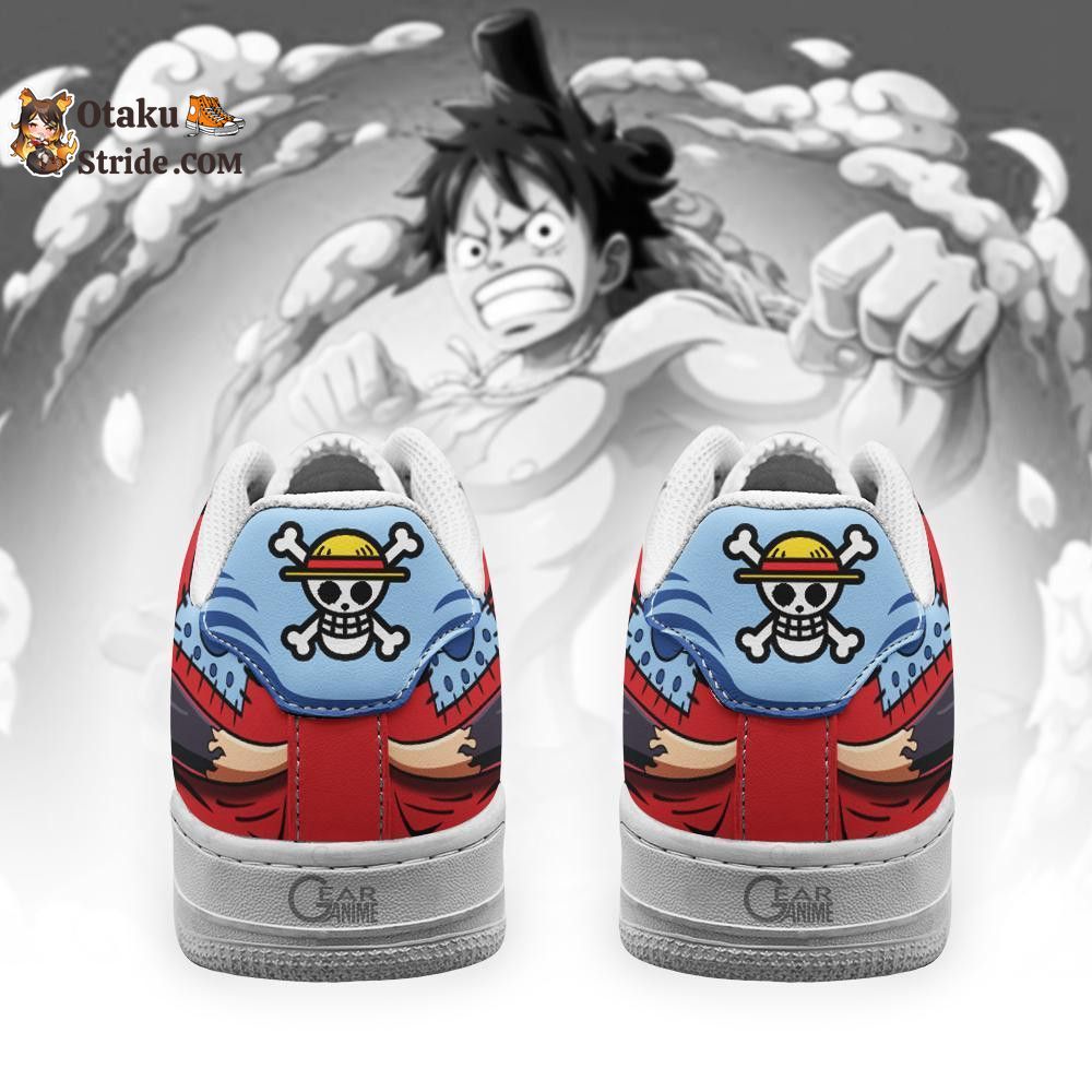 Custom Luffy Haiki Air Sneakers – Wano Arc One Piece Anime Shoes