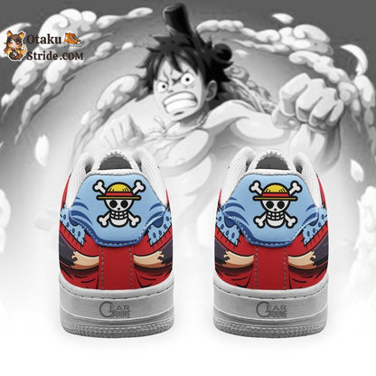 Custom Luffy Haiki Air Sneakers – Wano Arc One Piece Anime Shoes