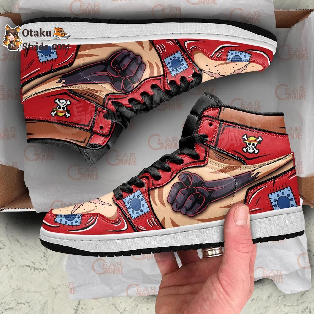 Custom Luffy Haki Sneakers – Wano Arc One Piece Anime Shoes