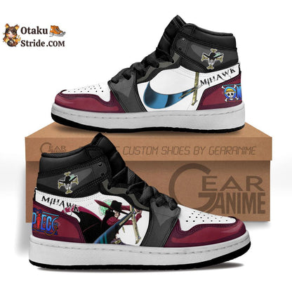 Custom Mihawk Anime Sneakers – One Piece Inspired Footwear