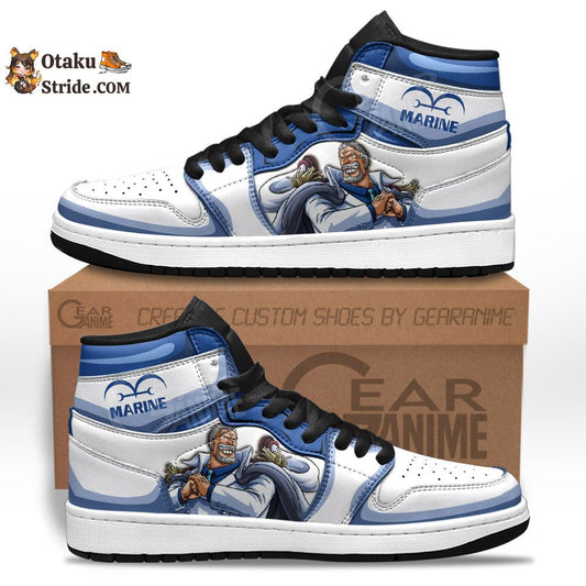 Custom Monkey D Garp One Piece Anime Sneakers – Unique Gifts for Anime Fans