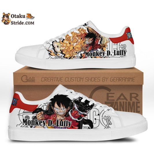 Custom Monkey D Luffy Anime Skate Sneakers – One Piece Shoes