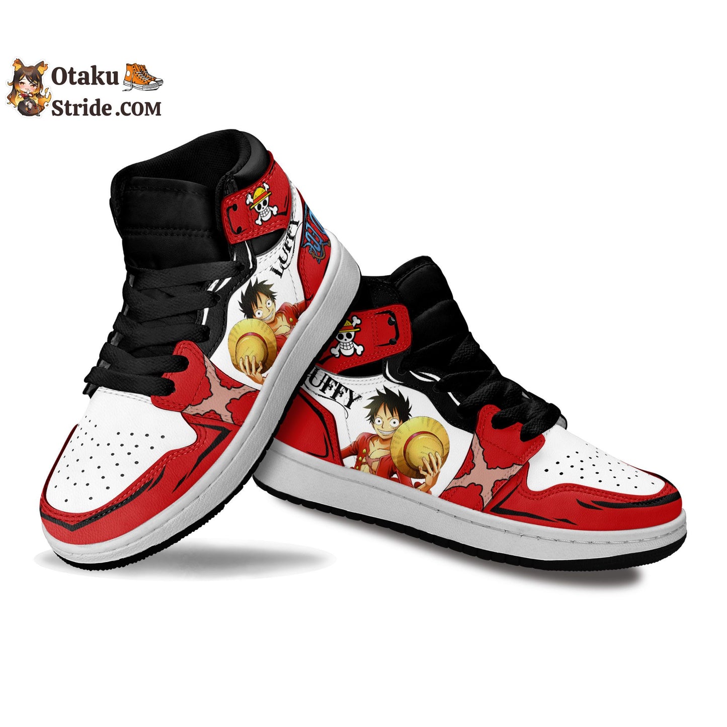 Custom Monkey D Luffy Anime Sneakers – One Piece Shoes